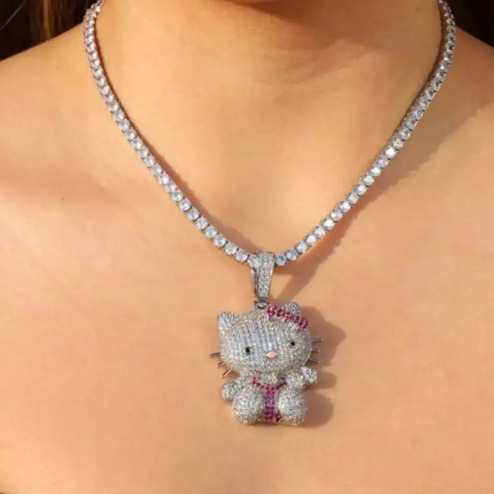 Hello Kitty Pink And Silver 14 Ec